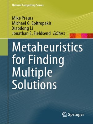 cover image of Metaheuristics for Finding Multiple Solutions